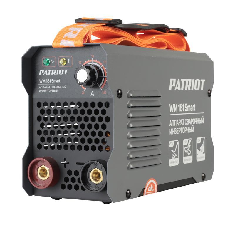 аппарат сварочный wm 181smart mma patriot 605302135 от BTSprom.by