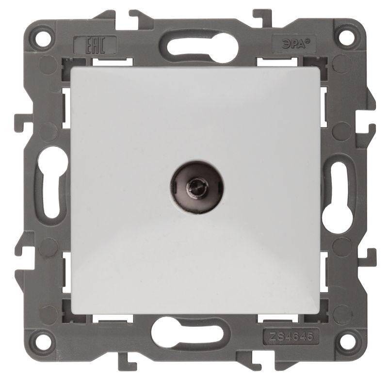 розетка телевизионная проходная tv elegance 14-3102-01 ip20 бел. эра б0034296 от BTSprom.by