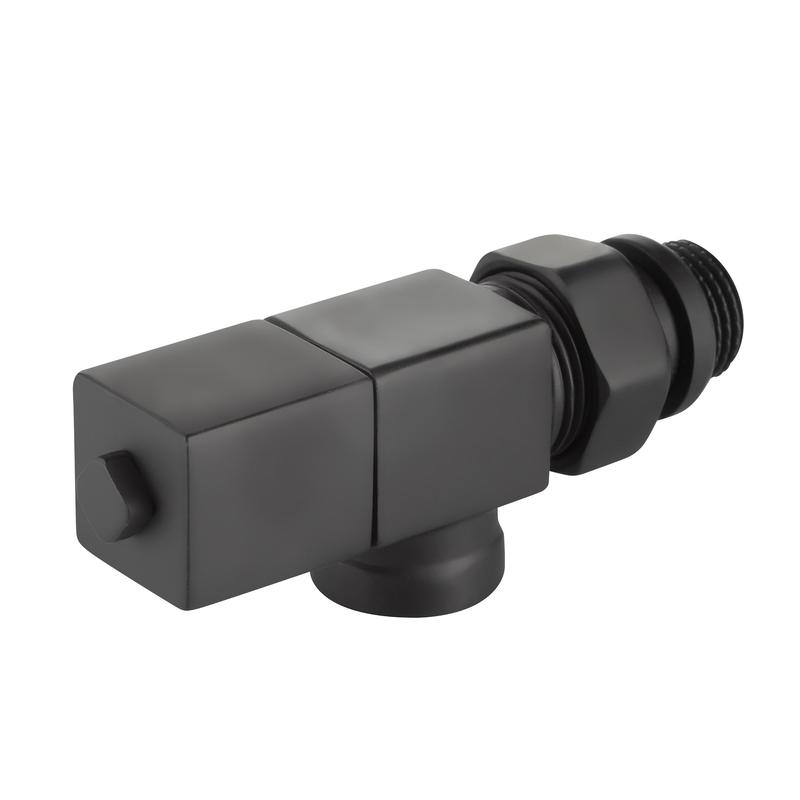  Набор дизайн-вентилей CUBE осевой 1/2дюйм черн. Royal Thermo НС-1422573 фото в каталоге от BTSprom.by