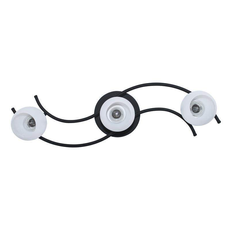  Светильник Стиль 131 (Плафон 8368) НПБ 01-3х60-178 Е27 [ИМ] люстра реновация черн. Элетех 1005405416 фото в каталоге от BTSprom.by