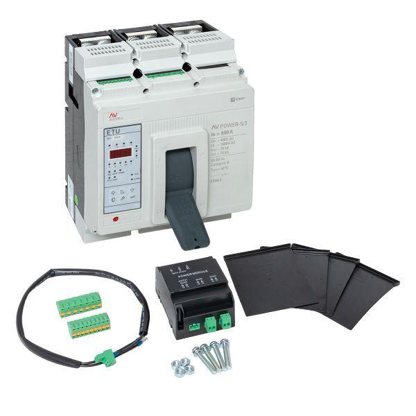  Выключатель автоматический 800А 70кА AV POWER-5/3 ETU4.2 AVERES EKF mccb-53-800M-4.2-av фото в каталоге от BTSprom.by