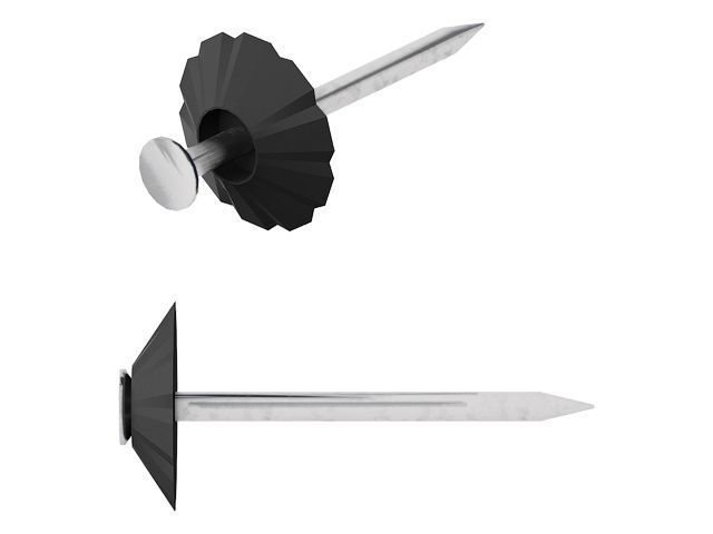 гвозди декоративные 1.8х32 мм черная шляпка (100 шт в зип-локе) starfix smz1-29553-100 от BTSprom.by