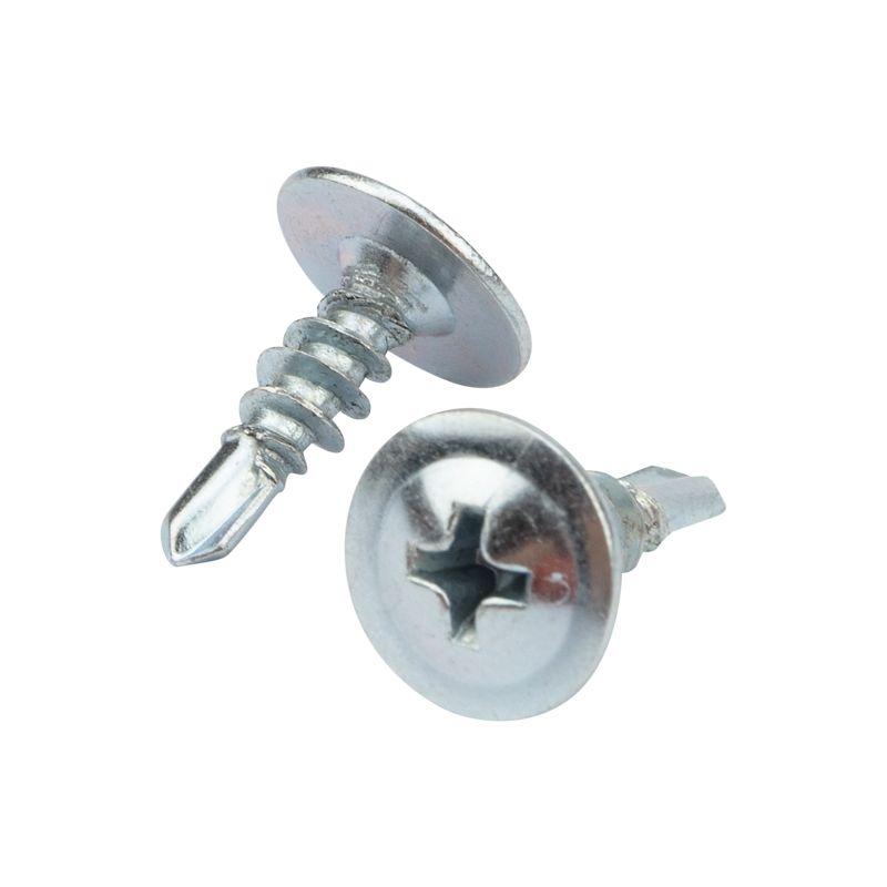  Саморез с прессшайбой ПШС сверло 4.2х13 (уп.1000шт) Kranz 1182-4213-2 фото в каталоге от BTSprom.by