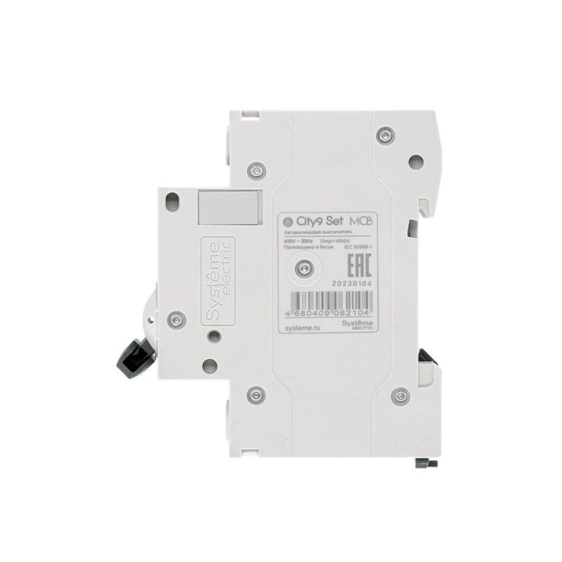  Выключатель автоматический модульный 2п C 6А 4.5кА City9 Set 230В SE C9F34206 фото в каталоге от BTSprom.by