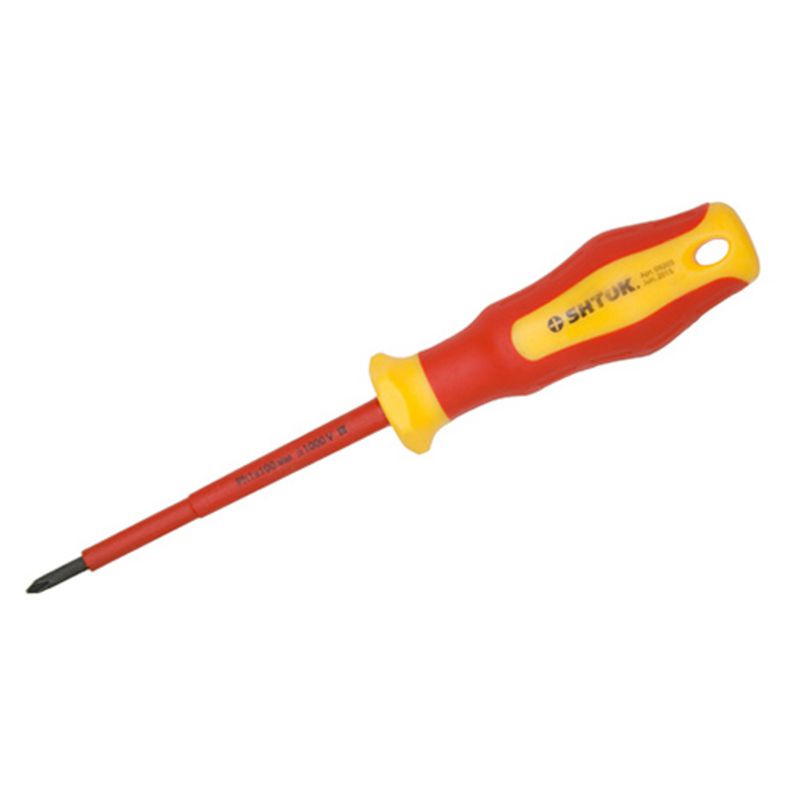 отвертка 1000в рн 1х100мм (09205) shtok 376338 от BTSprom.by