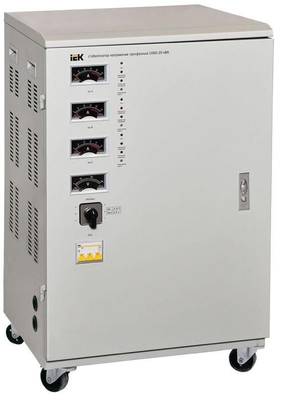 стабилизатор напряжения сни 3/380 20.0ква 3ф iek ivs10-3-20000 от BTSprom.by