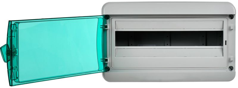  Корпус КМПн-18 TEKFOR IP65 зел. прозр. дверь пластик. IEK TF5-KP72-N-18-65-K03-K06 фото в каталоге от BTSprom.by