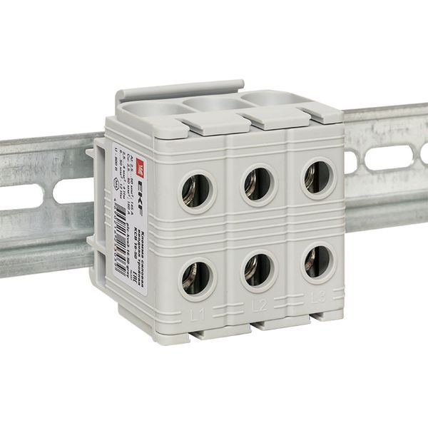  Клемма силовая вводная тройная КСВ 16-50кв.мм сер. PROxima EKF plc-kvs3-16-50-grey фото в каталоге от BTSprom.by