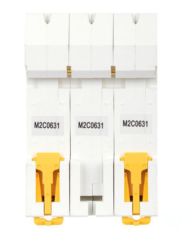  Выключатель автоматический модульный 3п C 6А M10N ARMAT IEK AR-M10N-3-C006 фото в каталоге от BTSprom.by