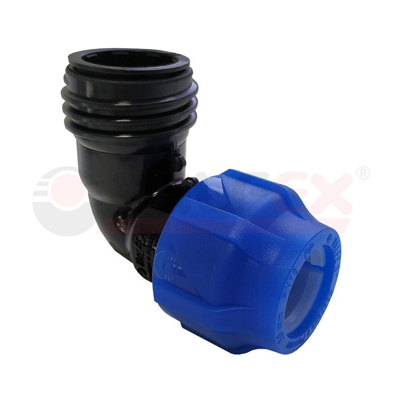 отвод компрессионный с наружной резьбой 40х1дюйм (40/8) valfex 1210012440100 от BTSprom.by