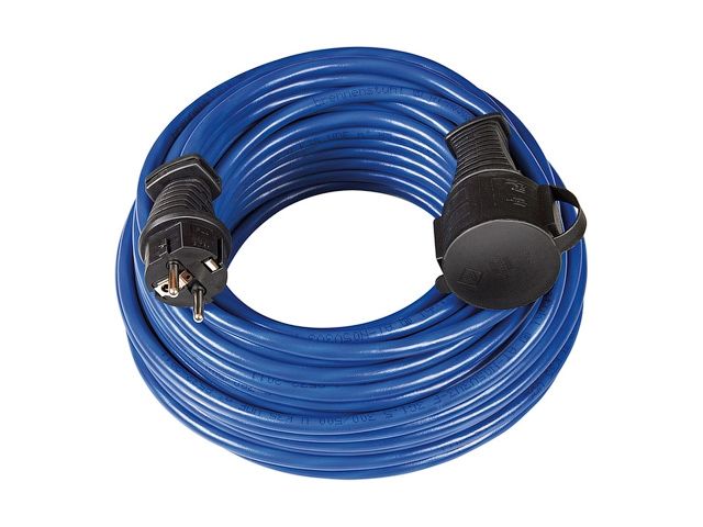 удлинитель-шнур 25м (1 роз., 3.3квт, с/з, пвс) brennenstuhl bremaxx (ip44, провод 3х1,5мм2, сила тока 16а, с/з - с заземляющим контактом) 1169820 от BTSprom.by
