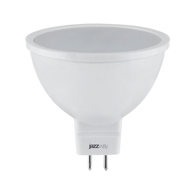 лампа светодиодная pled-sp jcdr mr16 11вт 4000к нейтр. бел. gu5.3 jazzway 5049741 от BTSprom.by