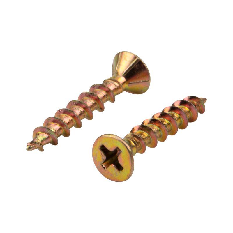  Саморез оконный острый 4.1х25 желт. цинк (уп.12000шт) Kranz 1503-4125-1 фото в каталоге от BTSprom.by