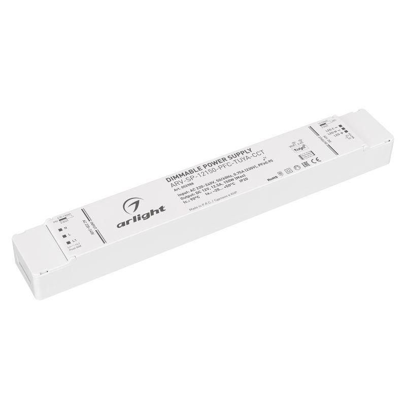 блок питания arv-sp-12150-pfc-tuya-cct 12в 12.5а 150вт wifi 2.4g ip20 пластик arlight 052988 от BTSprom.by