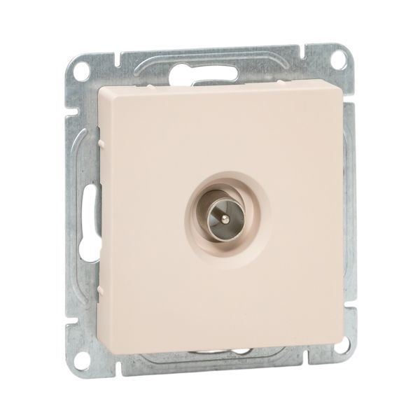 розетка телевизионная tv 1-м сп эпика механизм крем. ekf up1-soi-tv-1 от BTSprom.by