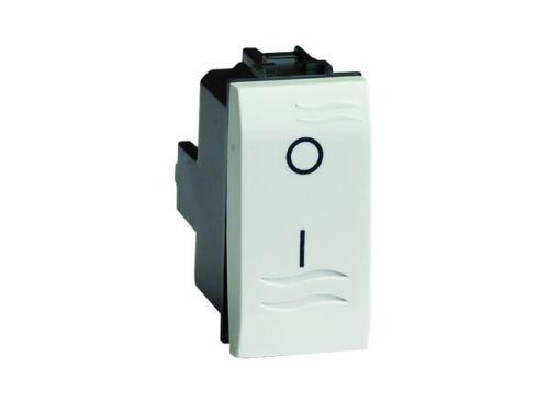 выключатель 1-кл. 2п 1мод. brava 16а ip20 бел. dkc 76131b от BTSprom.by