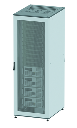 шкаф напольный 42u 800х800 2 перфорир. двери; крыша укомплектована вводом и заглушками dkc r5it4288pf от BTSprom.by
