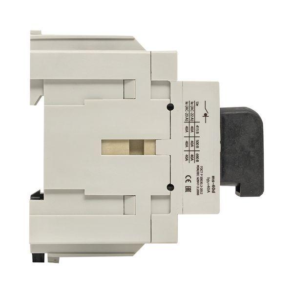  Рубильник мод. 3п MS-40A на DIN-рейку EKF ms-40d фото в каталоге от BTSprom.by