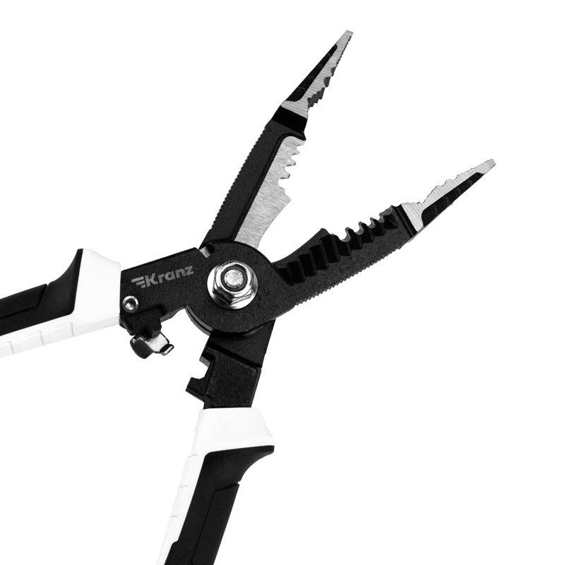  Плоскогубцы профессиональные многофункциональные 200мм Kranz KR-12-4655-5 фото в каталоге от BTSprom.by