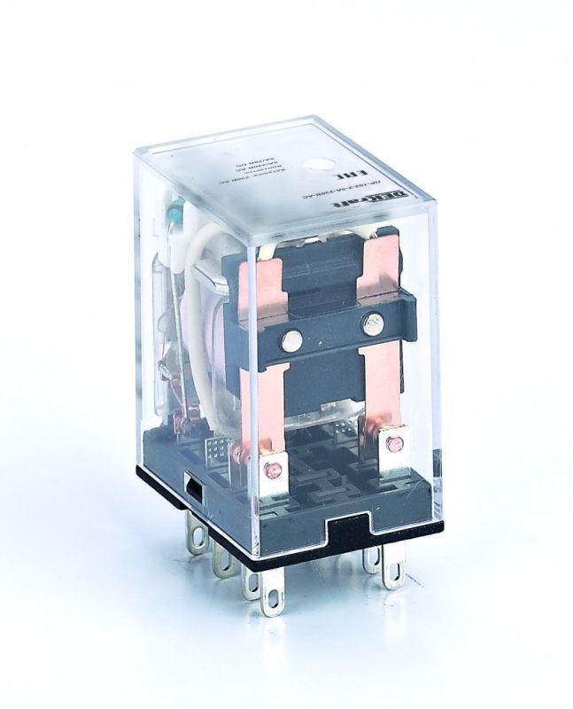 реле промежуточное пр-102 5а 6в ac 2 конт. с led-индикацией dekraft 23850dek от BTSprom.by