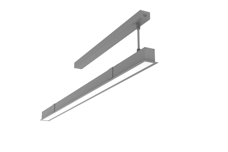 светильник светодиодный angusta intus 1766х50х65 61вт 4000к ip40 встраив. ral7045 сер. рассеив. опал varton v1-r0-7x243-10000-4006140 от BTSprom.by