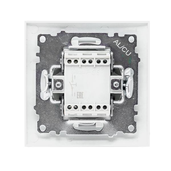  Кнопка звонка 1-кл. СП Валенсия 10А IP20 бел. PROxima EKF EWV10-026-10 фото в каталоге от BTSprom.by