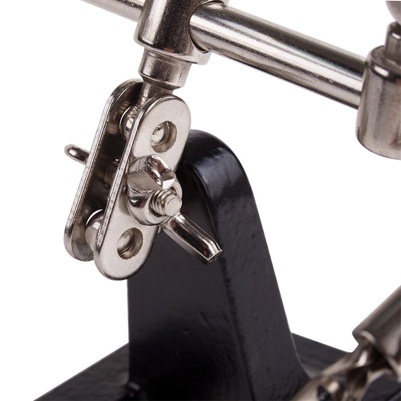  Держатель "третья рука" с лупой х2.5 Rexant 12-0251-4 фото в каталоге от BTSprom.by