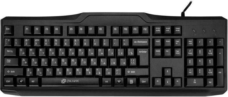 клавиатура 170m черн. usb kw-1318 оклик 855272 от BTSprom.by
