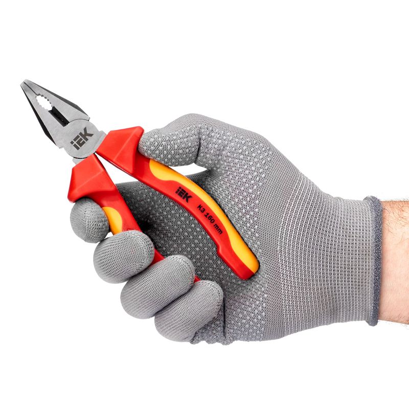  Пассатижи диэлектрические 160мм K3 ARMA2L 3 IEK A2L3-PL20-K3-160 фото в каталоге от BTSprom.by