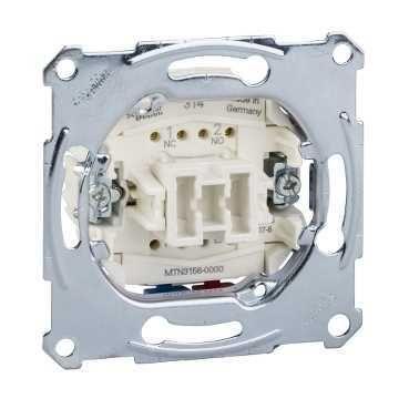  Переключатель проходной 1-кл. 1п СП Merten 10А с самовозвратом механизм SchE MTN3156-0000 фото в каталоге от BTSprom.by
