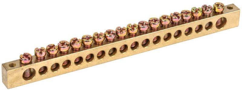 шина pen "земля-ноль" 8х12мм 18/2 (18групп/крепеж по краям) iek ynn21-18-100 от BTSprom.by шина pen "земля-ноль" 8х12мм 18/2 (18групп/крепеж по краям) iek ynn21-18-100 от BTSprom.by