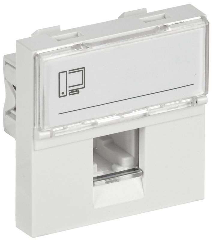 розетка компьютерная 2мод. primer rj45 кат.6 рки-20-00-п-6 бел. iek pr-kk40d-ri-0-2-1c06u-k01 от BTSprom.by