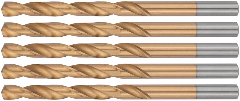  Сверло HSS по металлу титановое покрытие 7.0мм (уп.5шт) FIT 34170 фото в каталоге от BTSprom.by