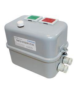 пускатель электромагнитный пм12-010230 у2 в 10а 220в/50гц 1но ip54 нереверсивный с реле ртт5-10-1 7.0-10.0а в корпусе с кнопками пуск + стоп + r и сигнальной лампой электротехник et000203 от BTSprom.by