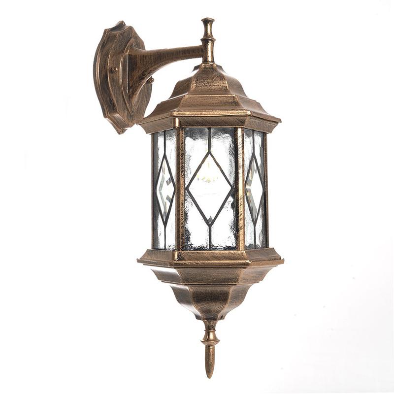 светильник садово-парковый 60вт 230в e27 черн. зол. pl122 feron 11344 от BTSprom.by