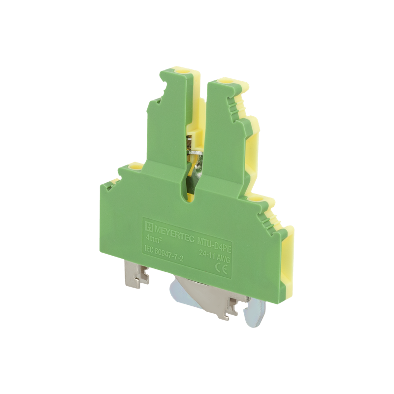 клемма винтовая двухуровневая "земля" 4кв.мм mtu-d4pe овен 136861 от BTSprom.by