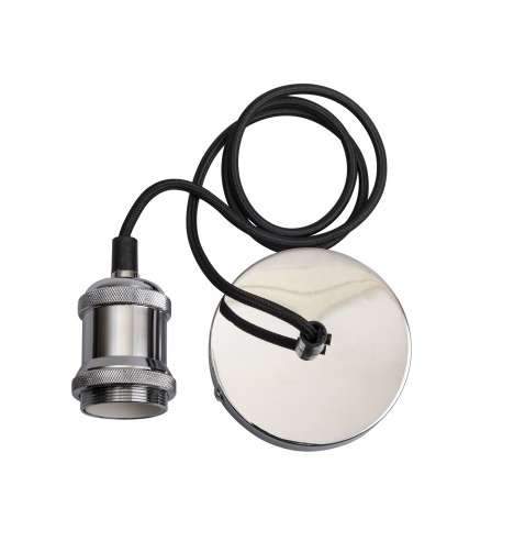 патрон с проводом retro plc 01 e27 230v/1m electrosilvering pro jazzway 5015951 от BTSprom.by