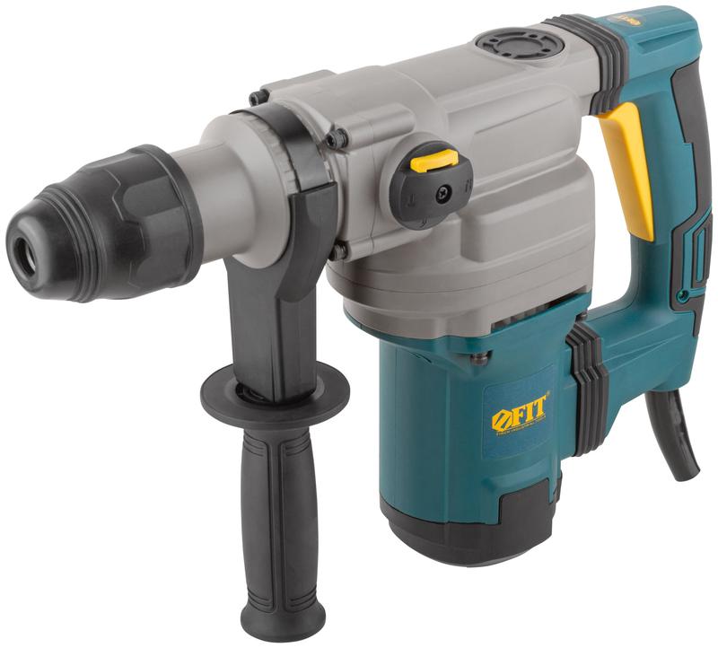 перфоратор демонтажный 1400вт 0-520об/мин 0-4100уд/мин 9дж 2 режима sds-max fit 80120 от BTSprom.by