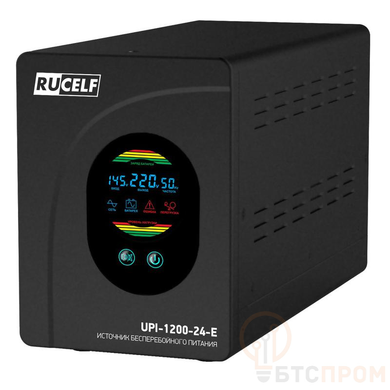 Источник бесперебойного питания RUCELF UPI-1200-24-E фото в каталоге от BTSprom.by  Источник бесперебойного питания RUCELF UPI-1200-24-E фото в каталоге от BTSprom.by