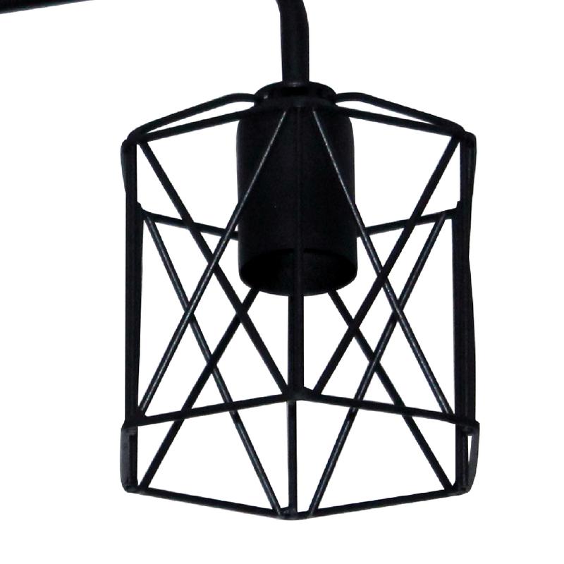  Светильник "Стелла" 161 НПБ 01-6х60-142 Е27 ИУ черн. муар Элетех 1005404668 фото в каталоге от BTSprom.by