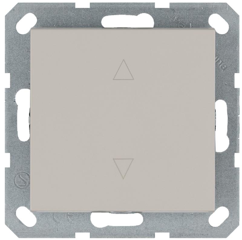 выключатель для жалюзи 1-кл. 10а ip20 механизм тауп jasmart g3018t от BTSprom.by