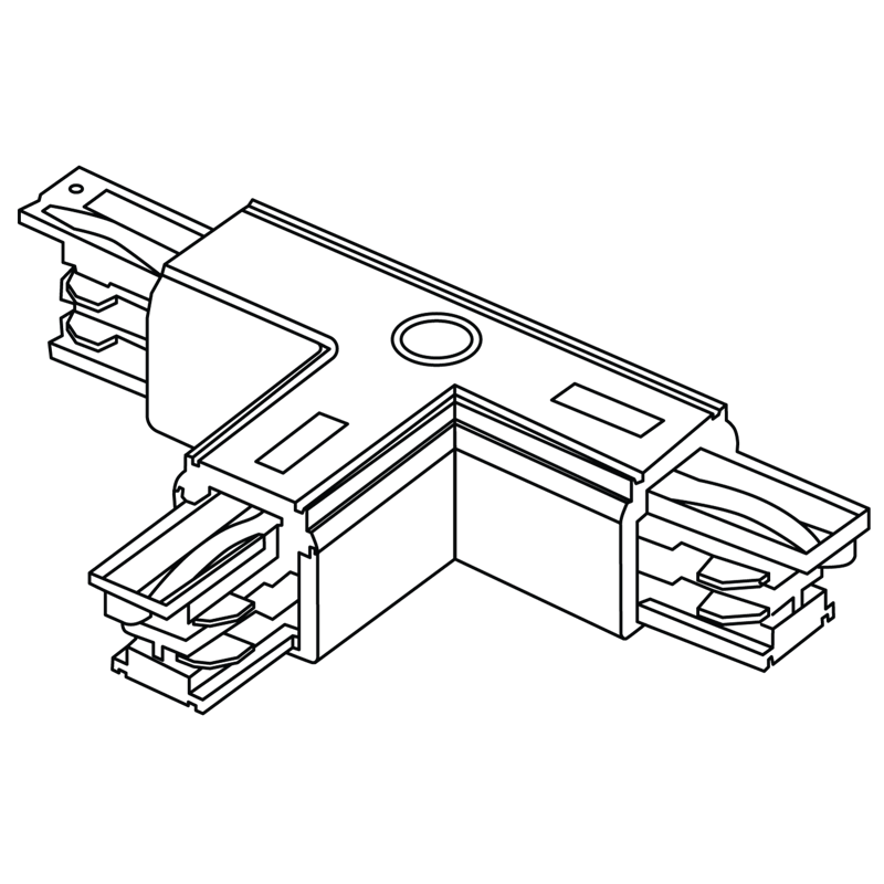 соединитель tf t-shaped left internal white ст 4909001320 от BTSprom.by