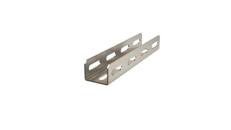 Профиль П-образный перфорир. 40х30 L600 2мм TMS-LPS-40-30-600-2.0-SZ облегченный Hyperline 518390 от BTSprom.by