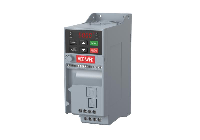 преобразователь частоты vf-51-pk75-0003-t4-e20-b-h вход. 380в выход. 0.75квт выход. 3а veda aba00005 от BTSprom.by