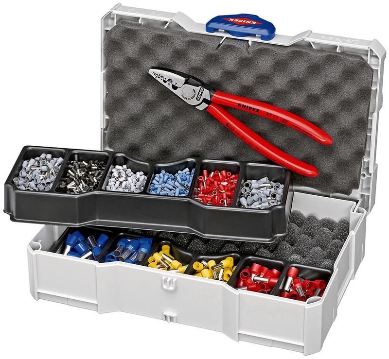 мини-систейнер для кабельных наконечников knipex kn-979006 от BTSprom.by