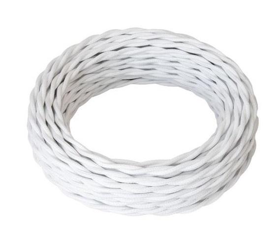  Провод ретро 2х2.5 бел. (уп.20м) RetroElectro 2254731 фото в каталоге от BTSprom.by