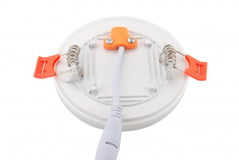  Светильник 18Вт 3000К IP20 LED встраив. пластик бел. DENKIRS 600658 фото в каталоге от BTSprom.by