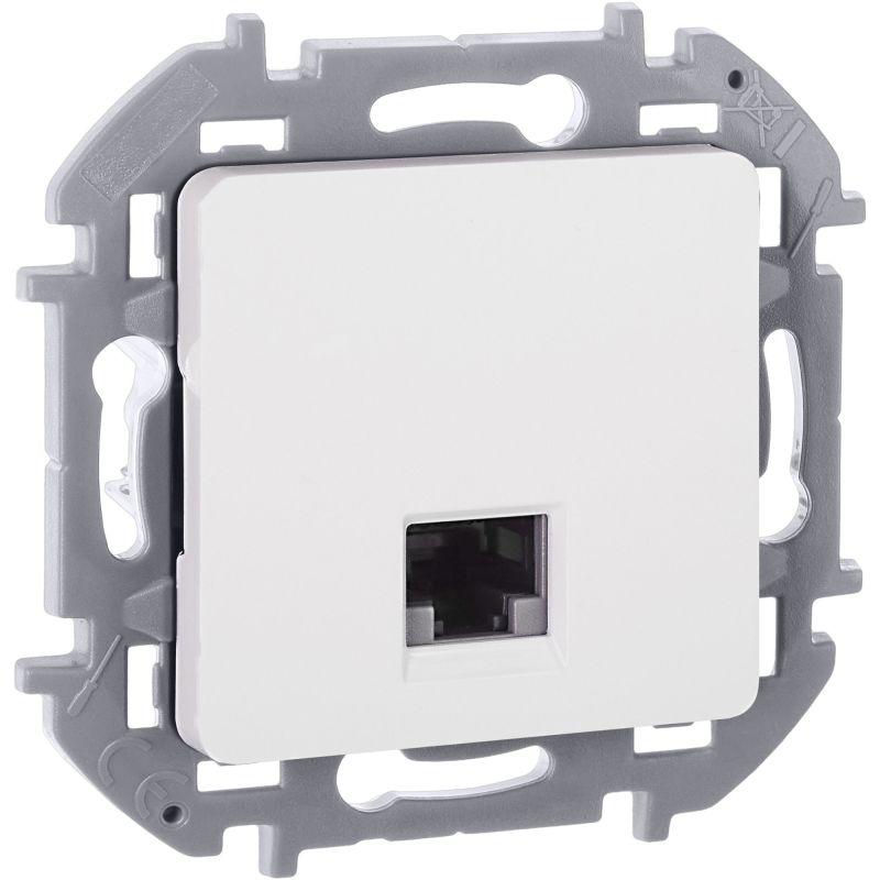 розетка компьютерная inspiria rj45 кат.6 utp механизм бел. iek 673830 от BTSprom.by