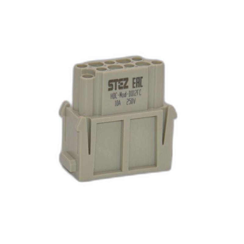 вставка контактная модульная hdc-mod-dd12fc стэз 187150266 от BTSprom.by