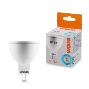 лампа светодиодная 10вт 6500к gu5.3 wolta 25wmr16-220-10gu5.3 от BTSprom.by